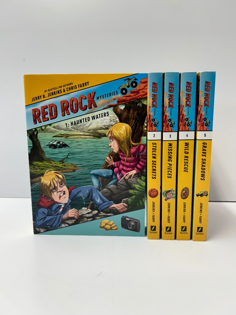 Lot of 5 Red Rock Mysteries Volume 1-5 YA Christian Fiction Jenkins Fabry